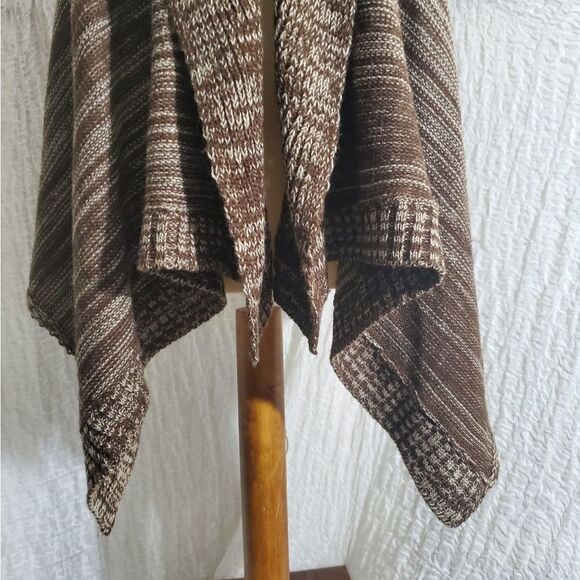 Dots Knit Open Sweater Cardigan Size Medium - Picture 8 of 10